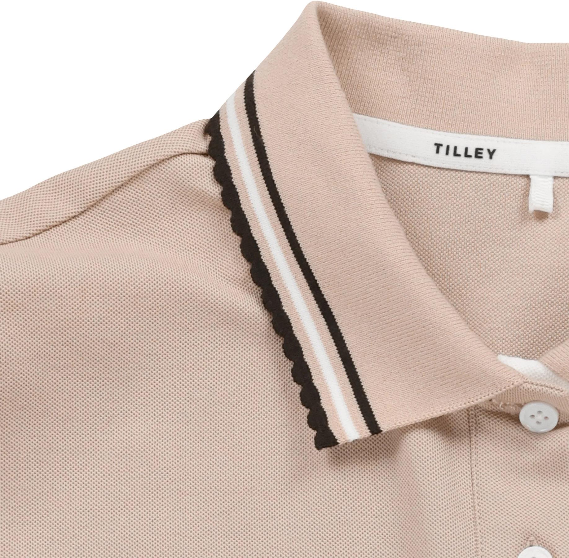 Product gallery image number 10 for product Polo en piqué à manches bouffantes Preppy - Femme