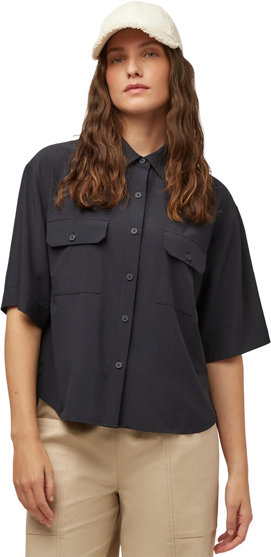 Product gallery image number 2 for product Tech Slk Oversized Short Sleeve Shirt - Women's