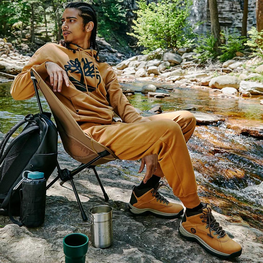 Product gallery image number 6 for product Timberland Tree-Logo Hoodie - Men's