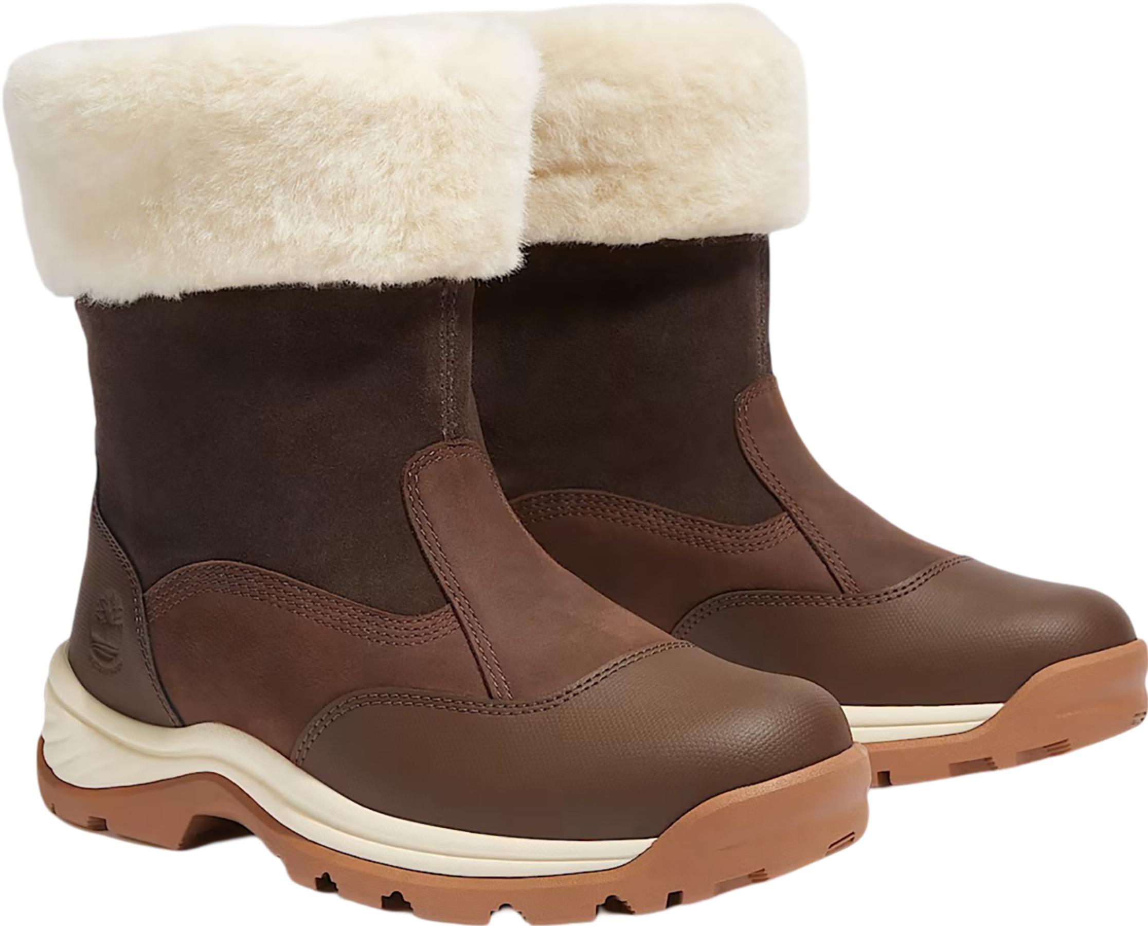Product gallery image number 3 for product White Ledge Mid Pull On Waterproof Snow Boots - Women's