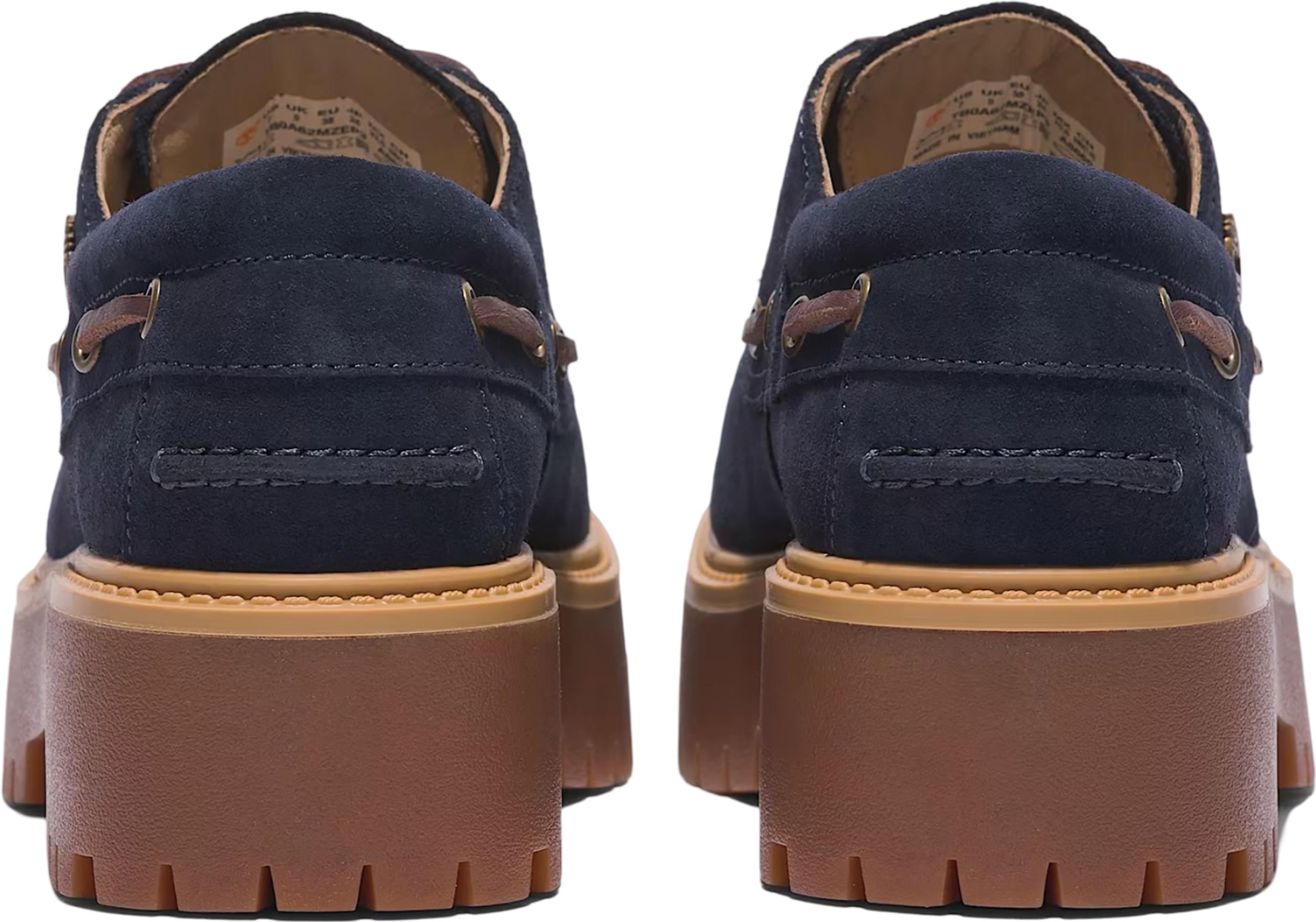 Product gallery image number 5 for product Timberland C.F. Stead Indigo Suede Stone Street Platform Boat Shoes - Women’s 