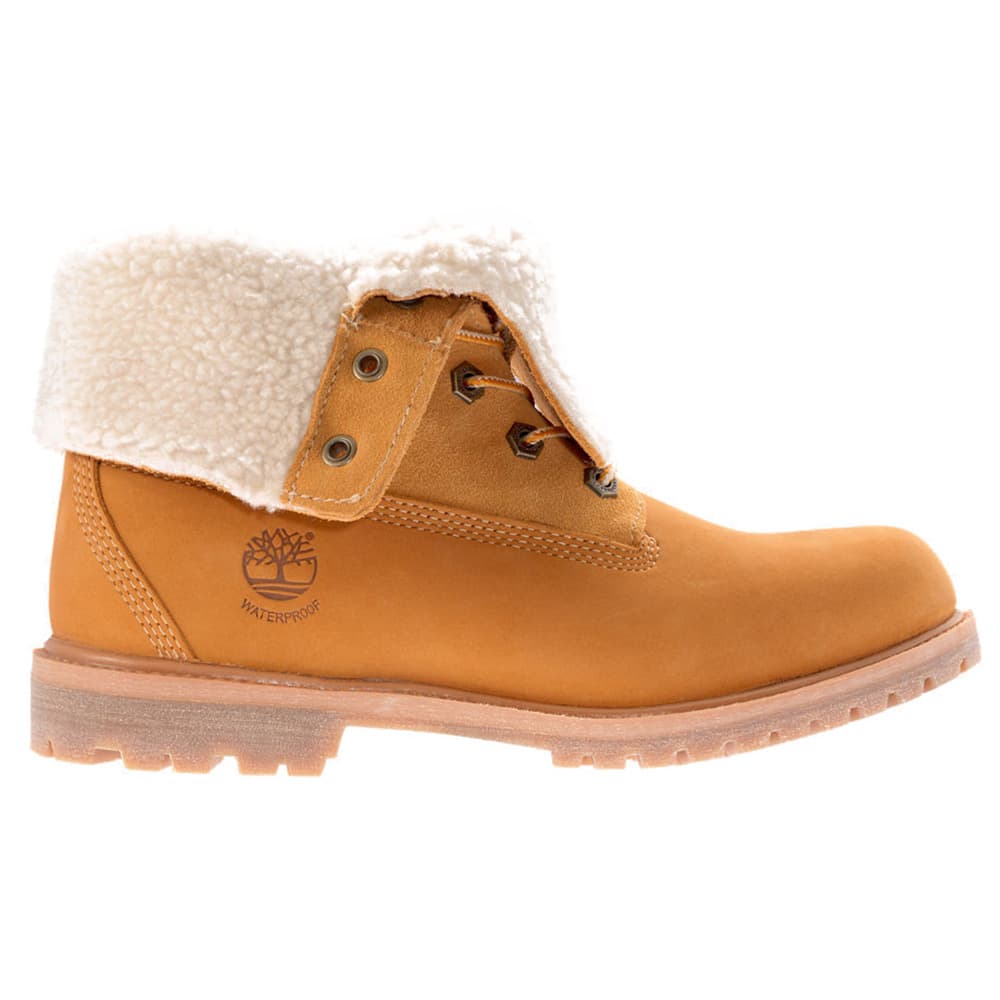 Product gallery image number 4 for product Authentics Teddy Fleece Waterproof Fold-Down Boots - Women's