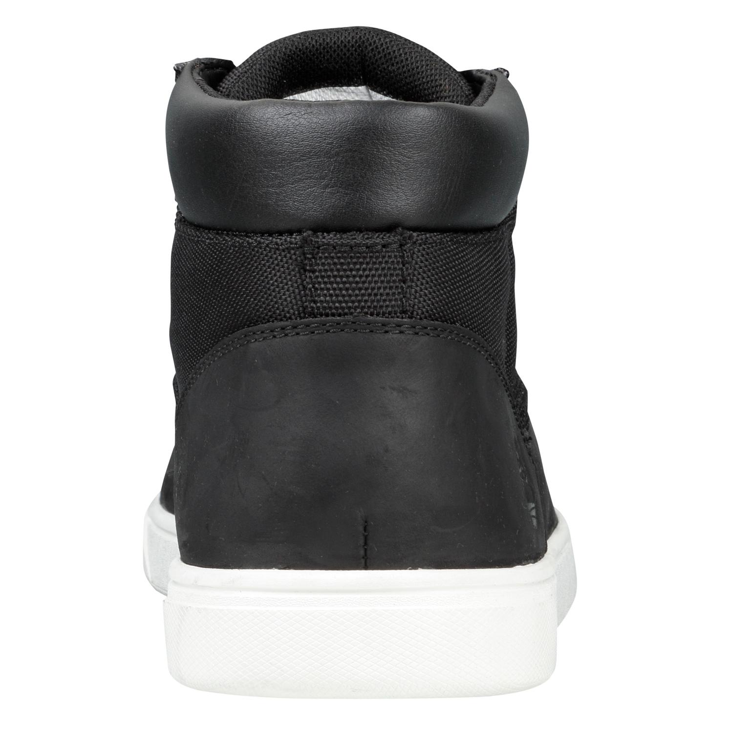 Product gallery image number 2 for product Groveton Plain Toe Chukka Fabric and Leather Shoes - Men's