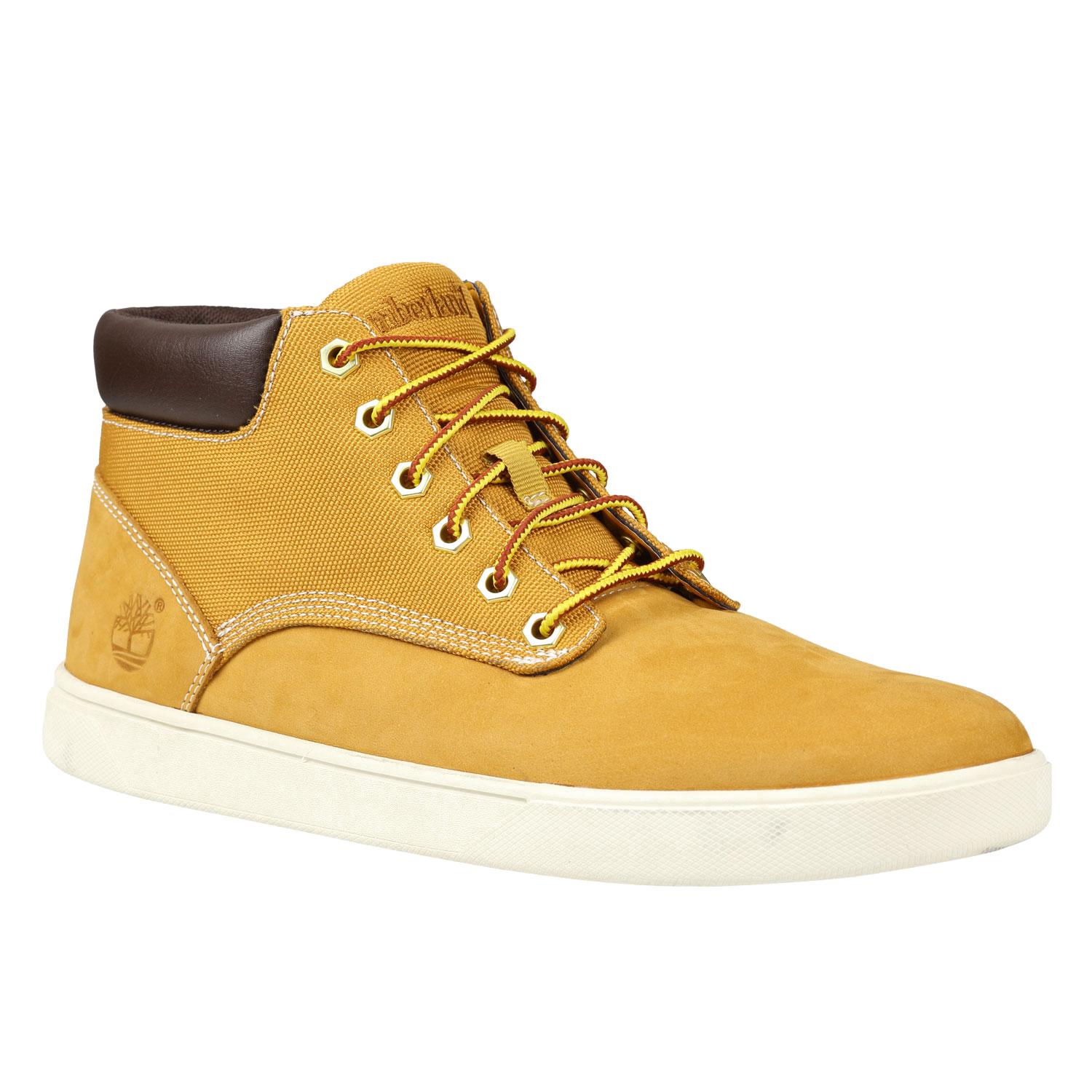 Product gallery image number 1 for product Men's Groveton Leather and Fabric Chukka