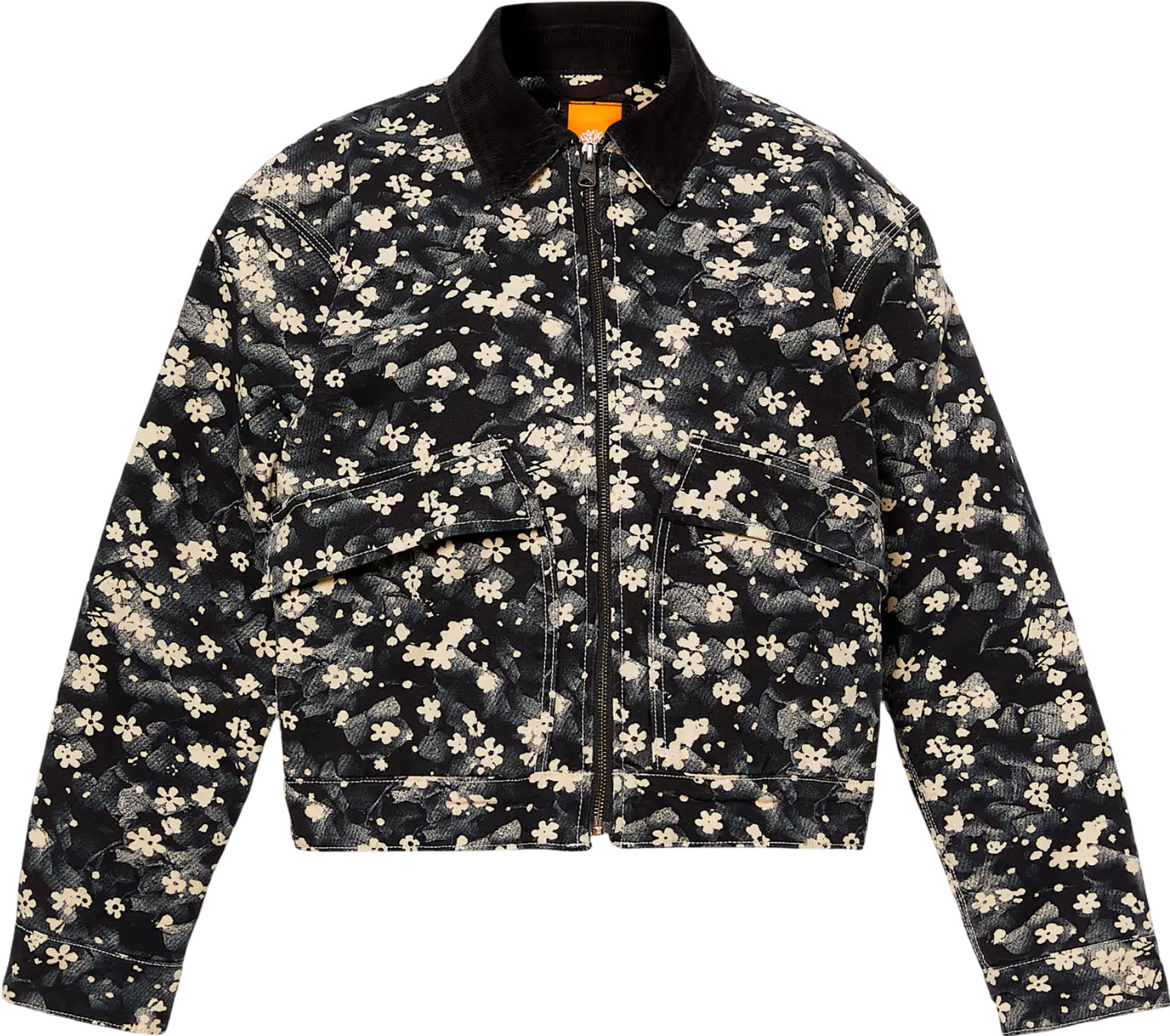Product gallery image number 1 for product Strafford Quilted Washed Canvas Printed Jacket - Women's