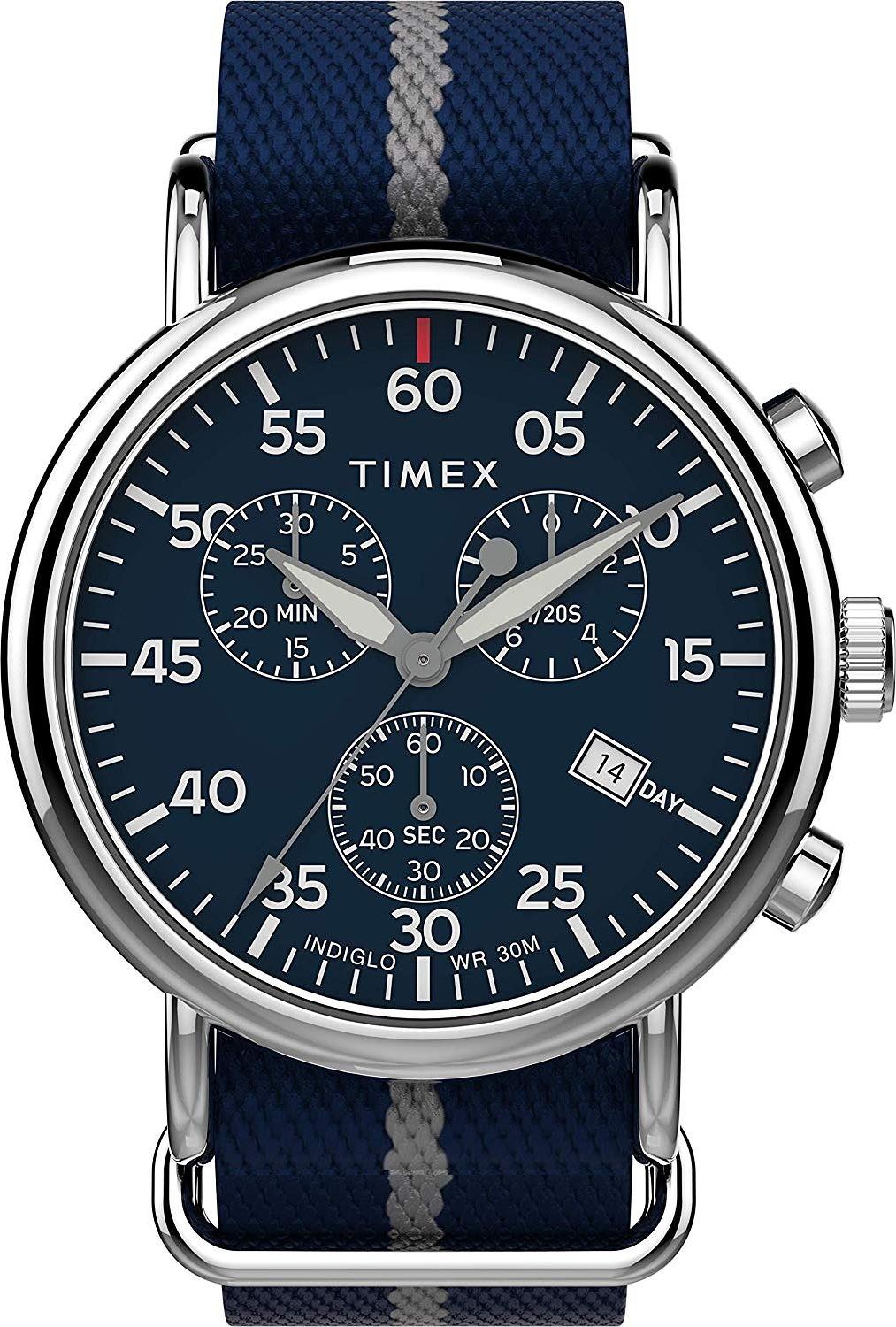 Numéro de l'image de la galerie de produits 1 pour le produit Montre Weekender 40mm avec bracelet en tissu