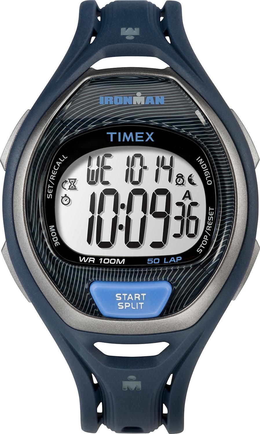 Product gallery image number 1 for product Ironman Sleek 50 Lap Full Size Resin Strap - Blue