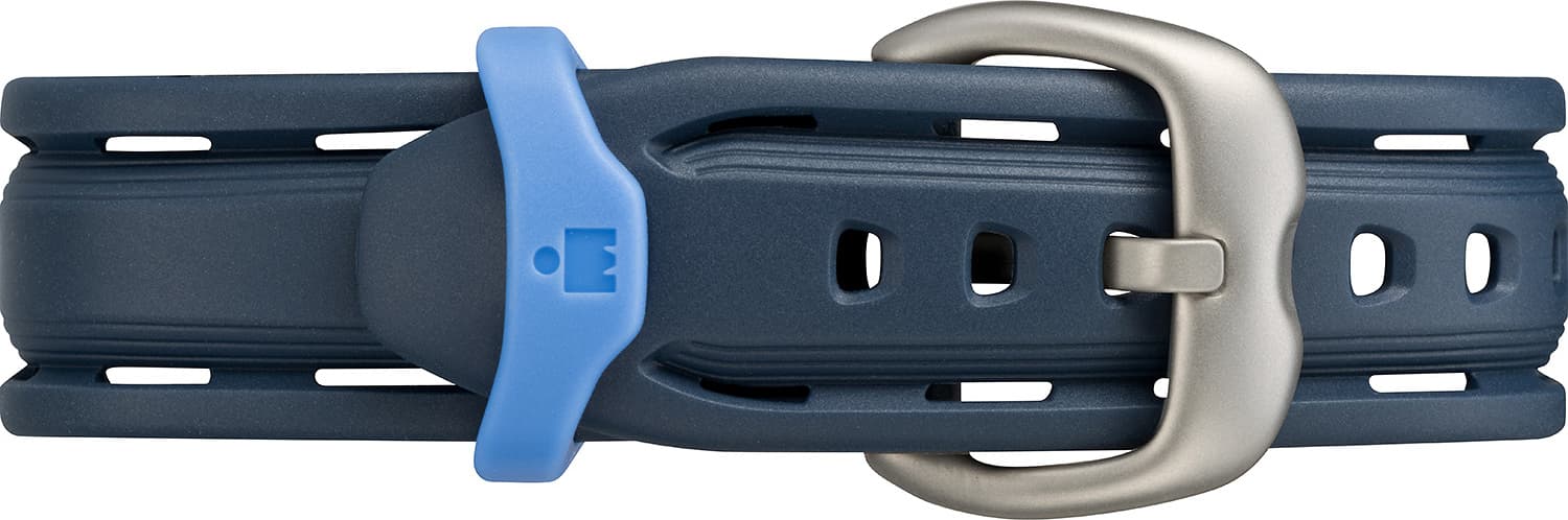Product gallery image number 3 for product Ironman Sleek 50 Lap Full Size Resin Strap - Blue