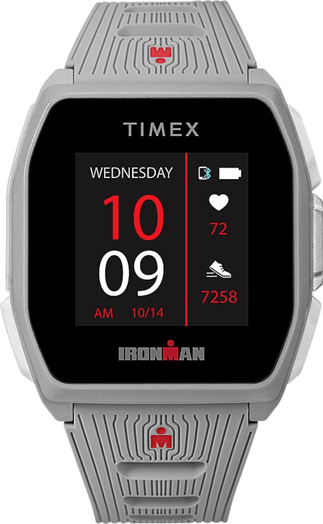 Product gallery image number 1 for product IRONMAN R300 GPS 41mm Watch - Silicone Strap - Silver Tone