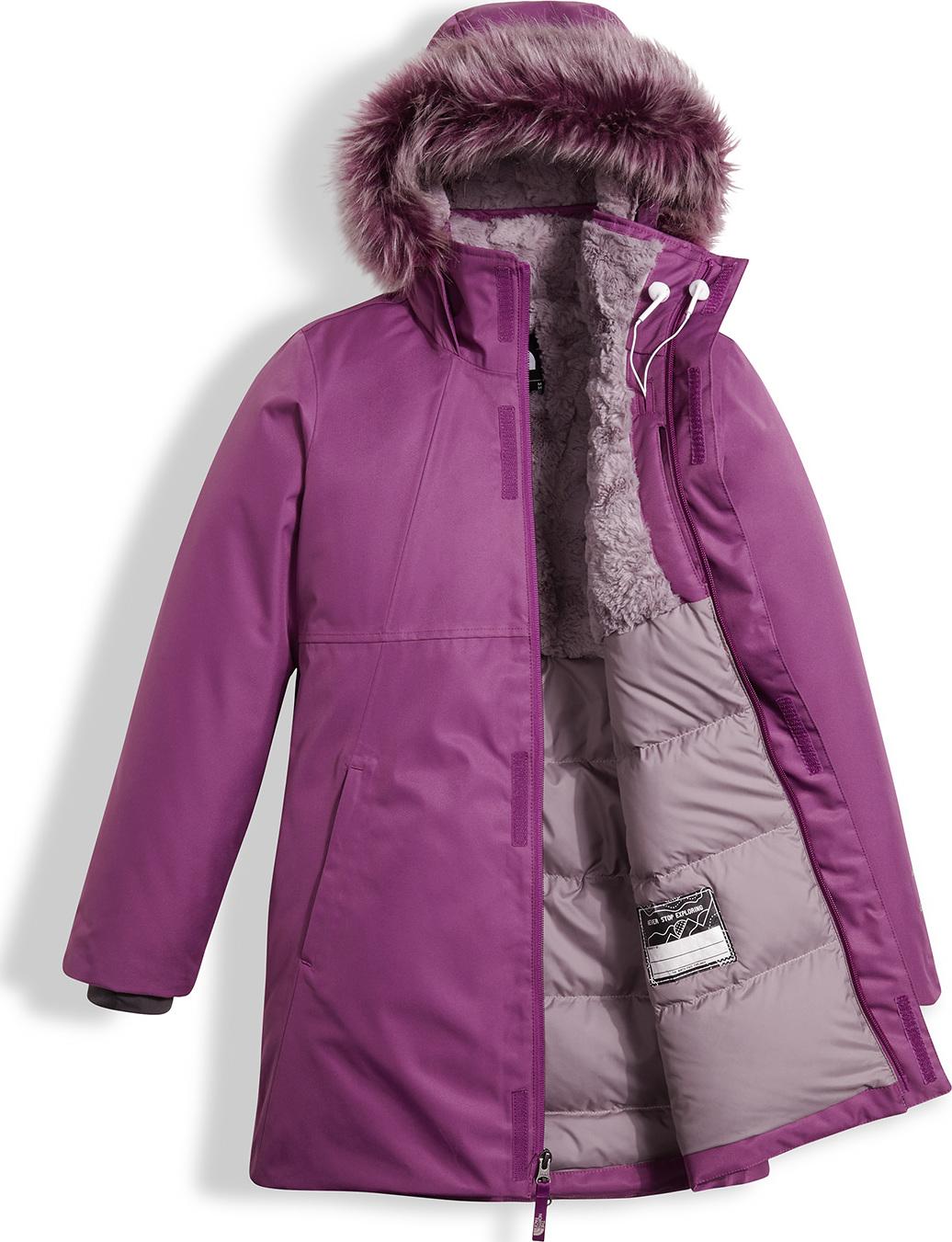 Product gallery image number 2 for product Arctic Swirl Down Parka - Girls