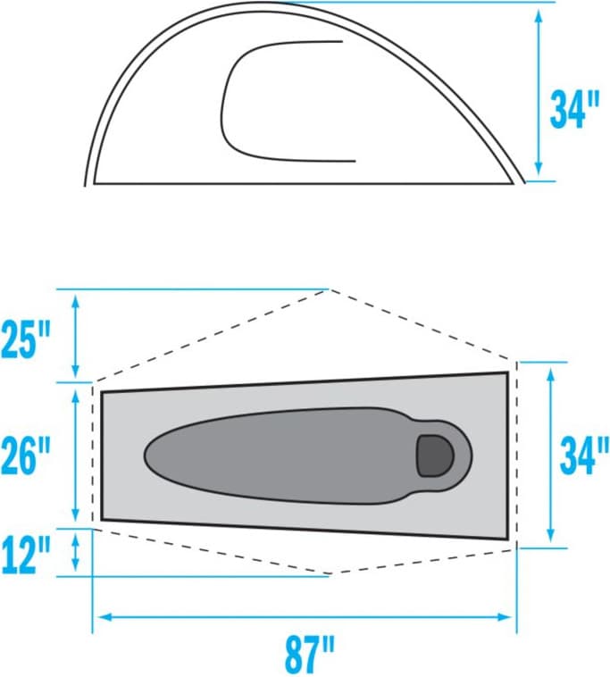 Product gallery image number 4 for product Stormbreak 1-Person Tent