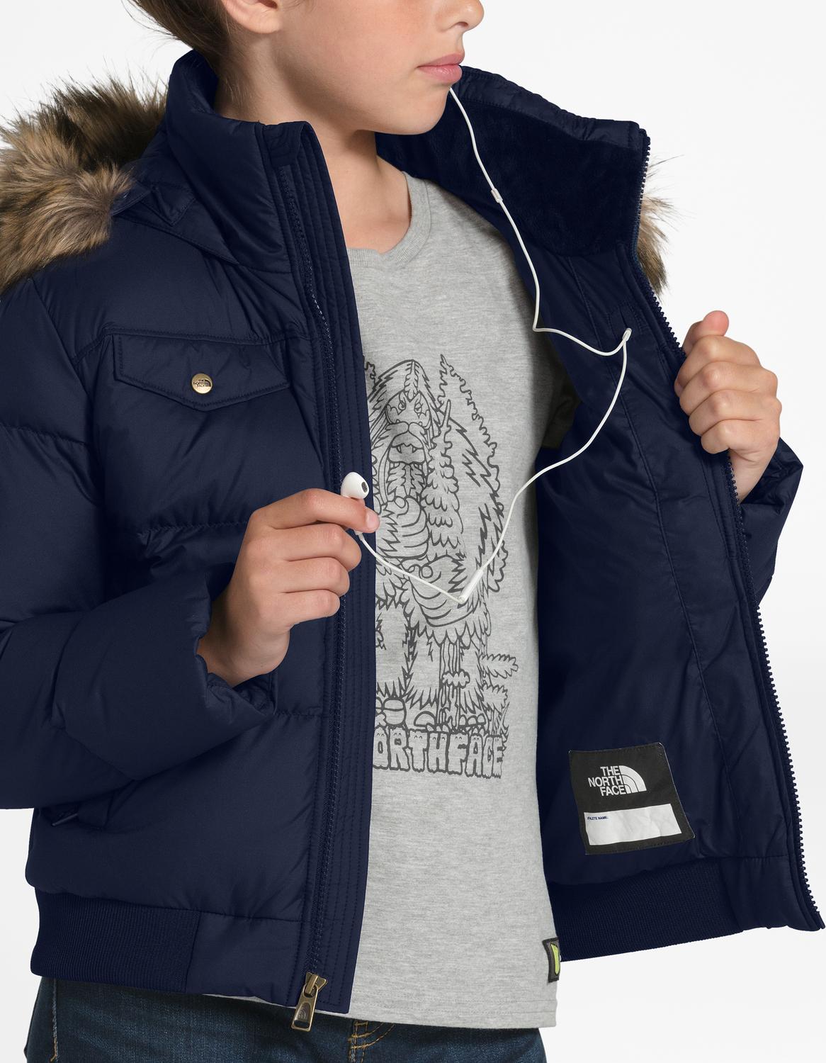 Product gallery image number 4 for product Gotham Down Bomber - Girls