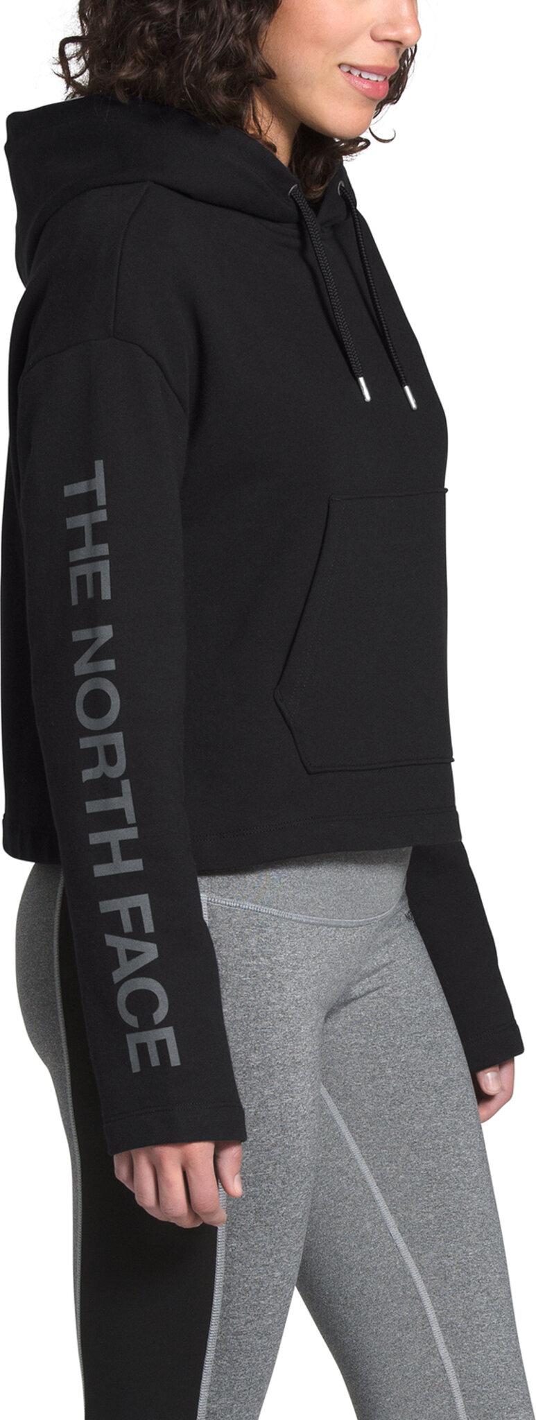 Product gallery image number 2 for product Long Sleeve FT Logo Crop Pullover Hoodie - Women's