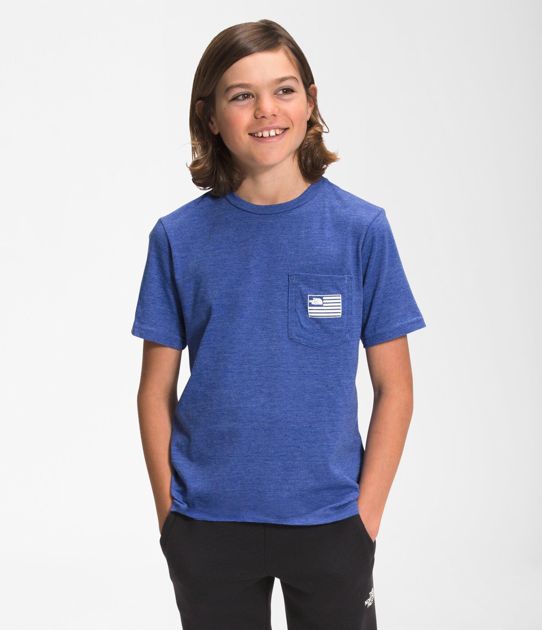 Product gallery image number 3 for product Short Sleeves Tri-Blend Tee - Boys