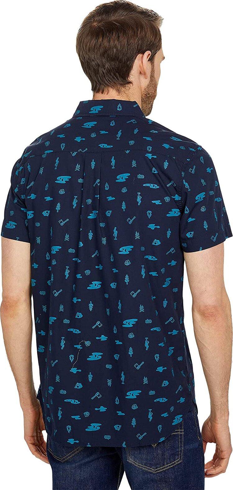 Product gallery image number 2 for product Baytrail Pattern Short Sleeve Shirt - Men’s