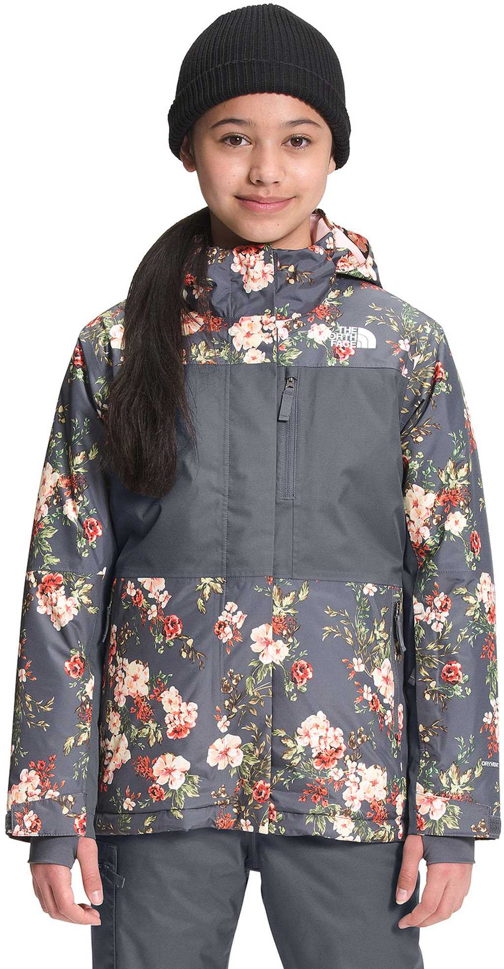 Vanadis Grey Apres Floral Print