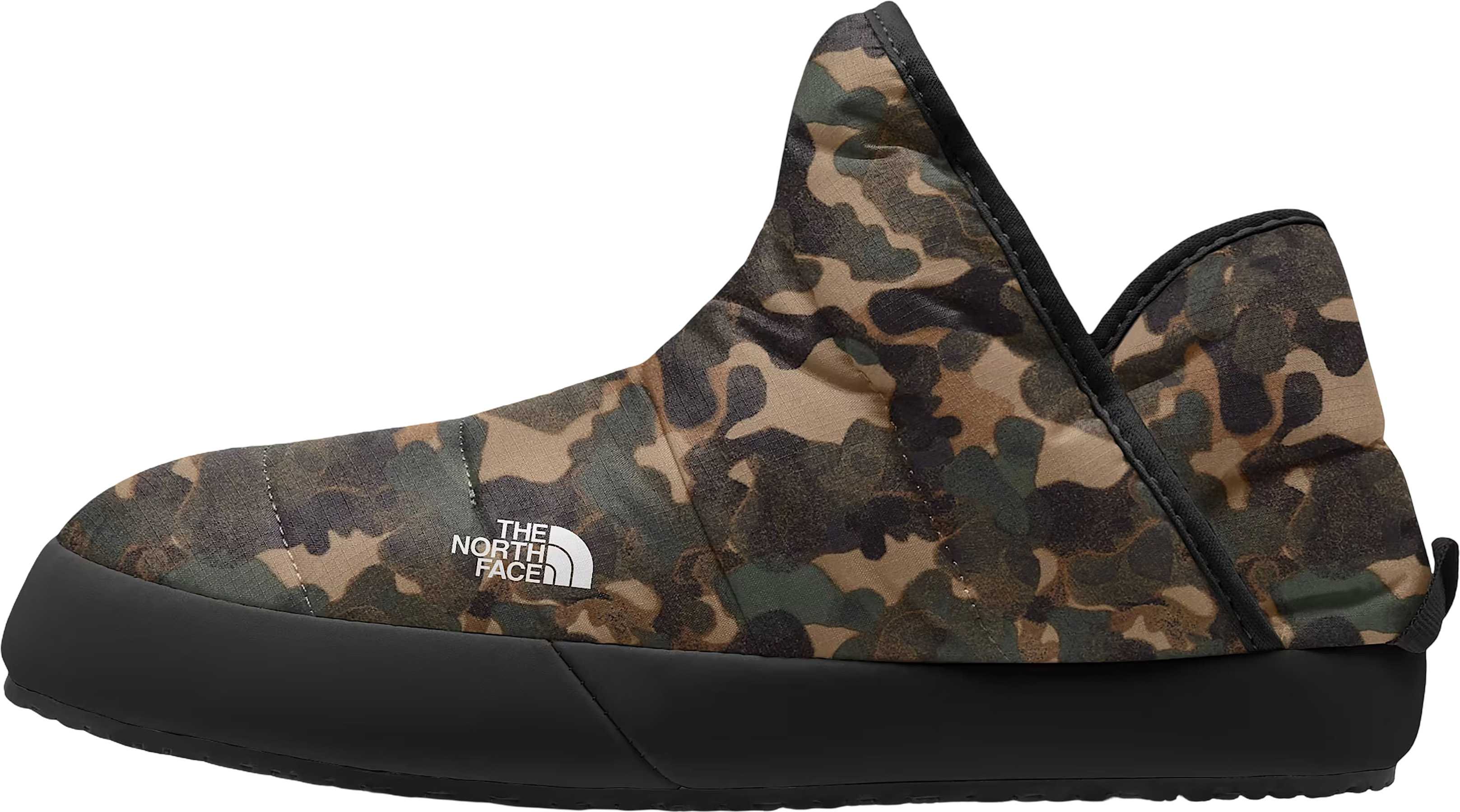 Utility Brown Camo Texture Print - Black