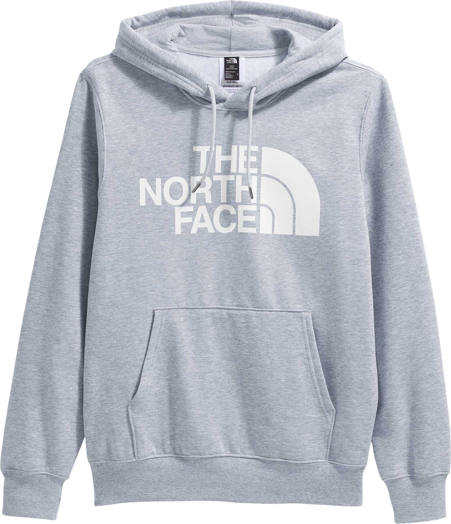 TNF Light Grey Heather - TNF White