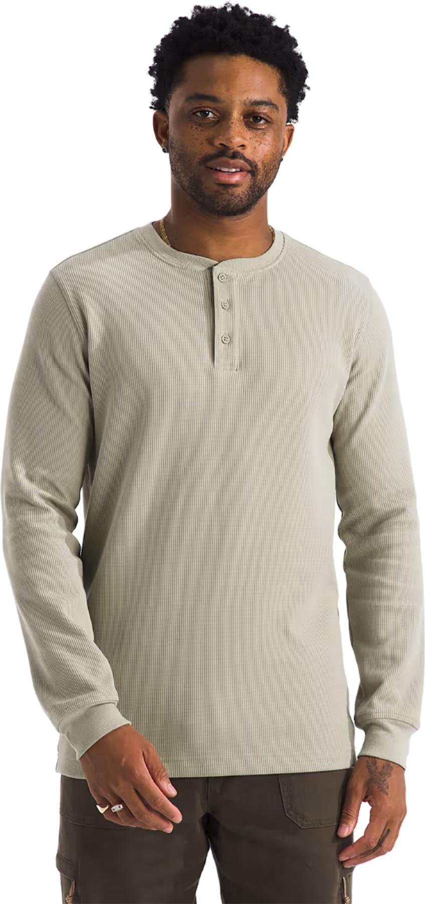 Product gallery image number 3 for product Men’s Waffle Long-Sleeve Henley