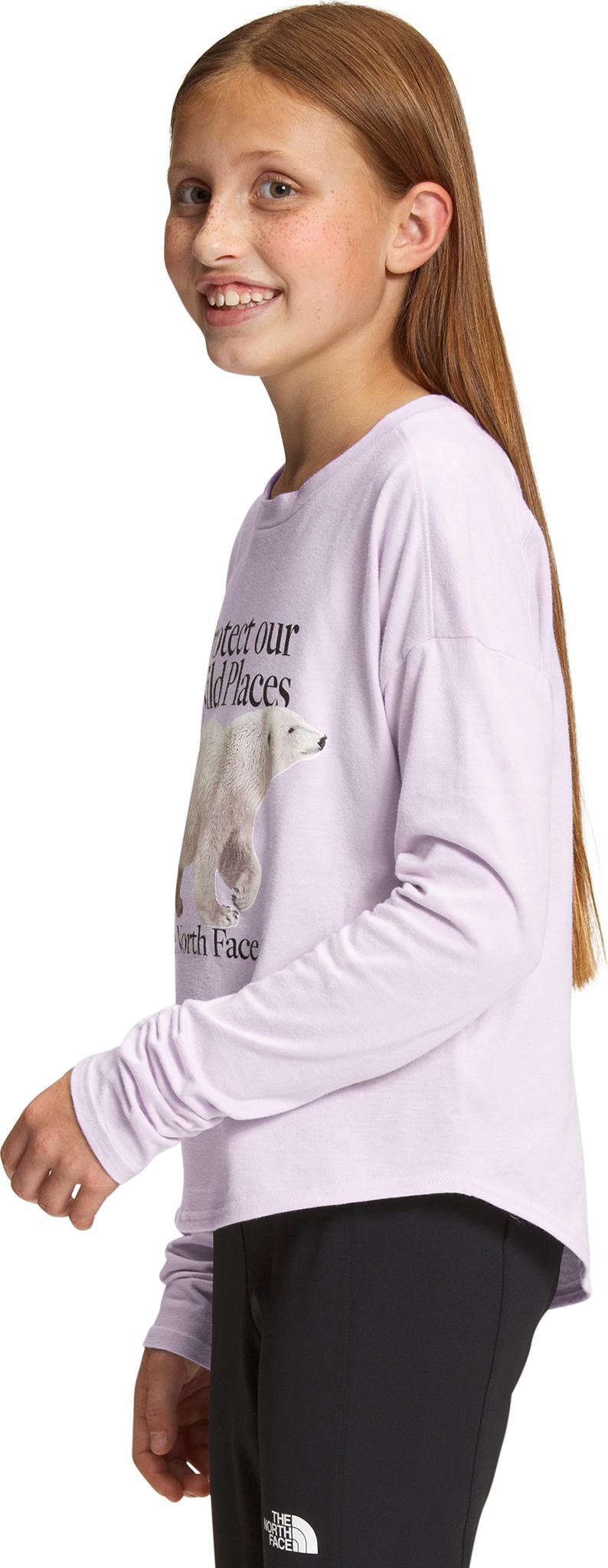 Product gallery image number 3 for product Long Sleeve Graphic Tee - Girls