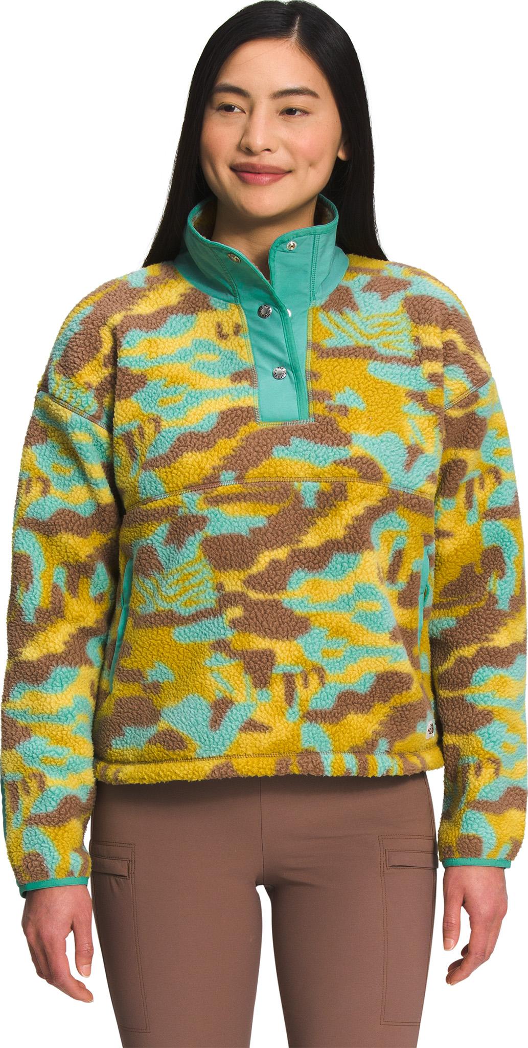 Product gallery image number 1 for product Cragmont Fleece Printed ¼ Snap Pullover - Women's