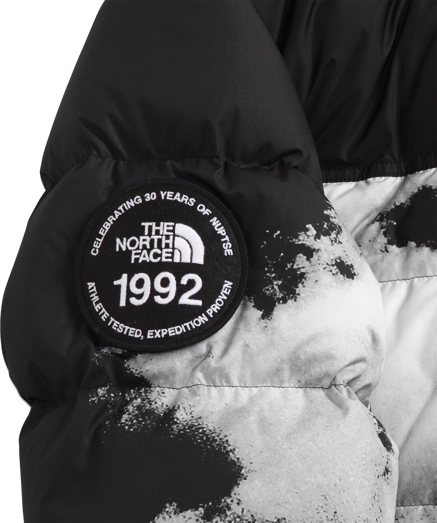 Product gallery image number 6 for product ’92 Retro Anniversary Nuptse Printed Jacket - Men’s