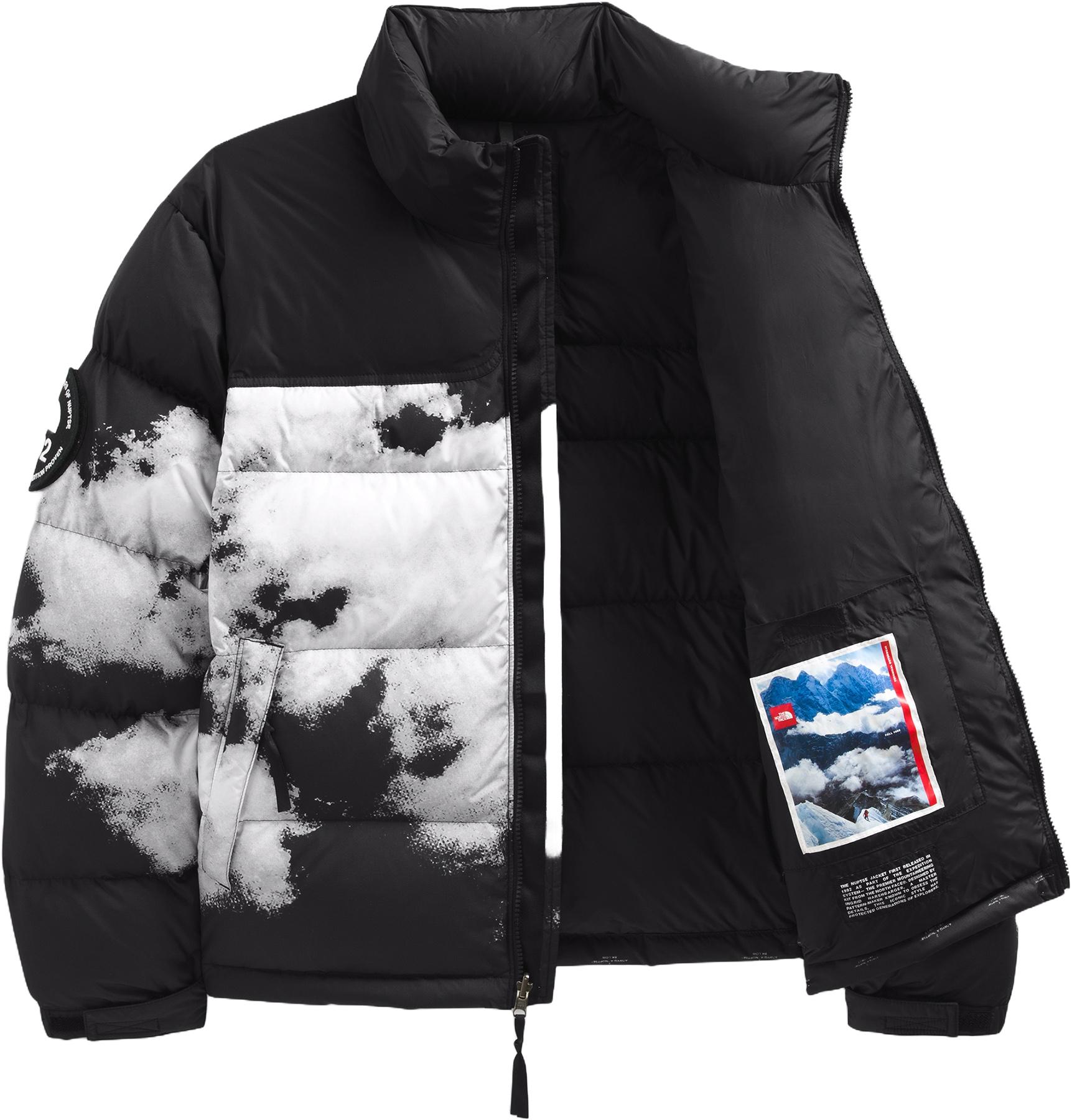 Product gallery image number 7 for product ’92 Retro Anniversary Nuptse Printed Jacket - Men’s