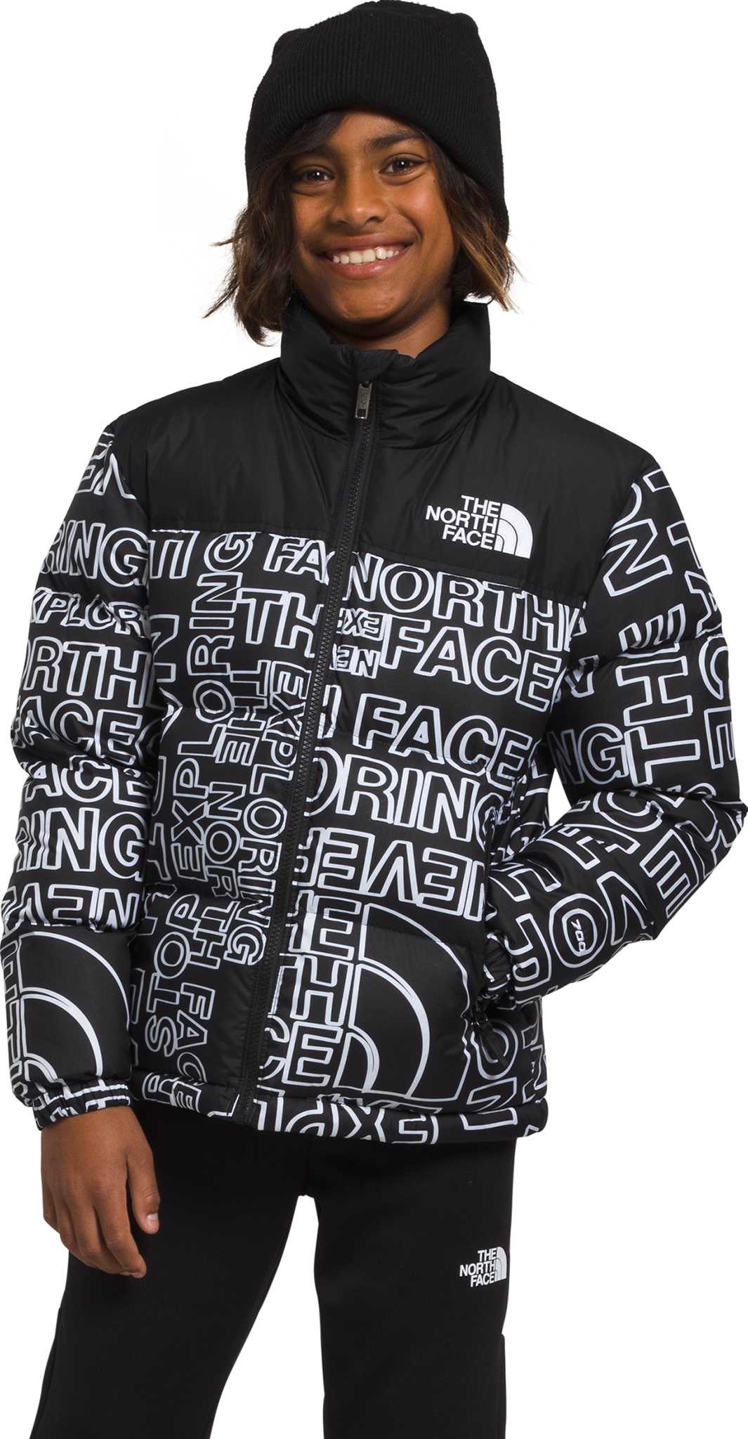 TNF Black TNF Marker Logo Print