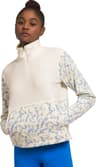 Couleur: Dusty Periwinkle Graphic Dye Print - Gardenia White