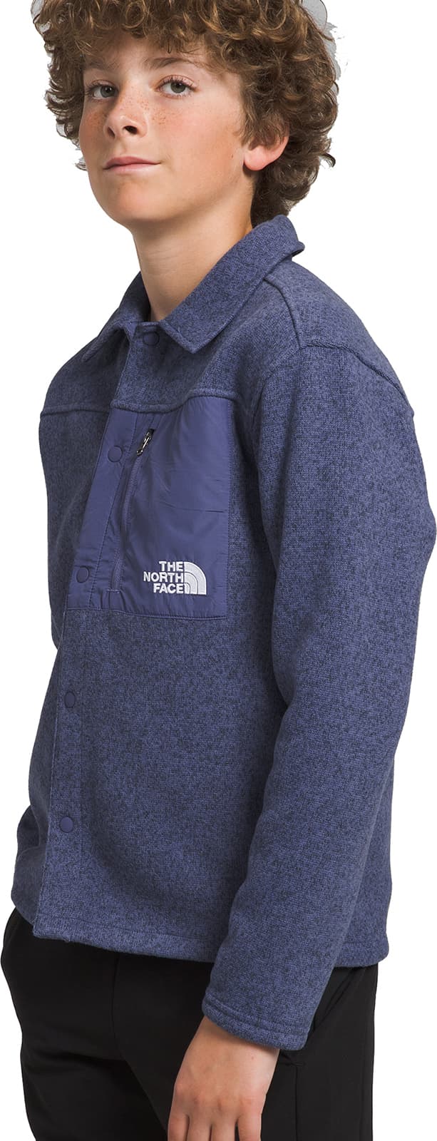 Product gallery image number 1 for product Sweater Fleece Button Down Jacket - Boys