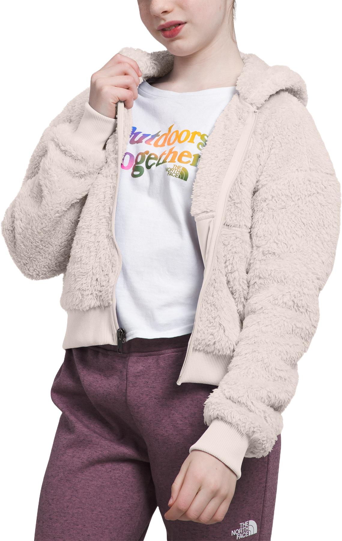 Product gallery image number 1 for product Suave Oso Full-Zip Hooded Jacket - Girls