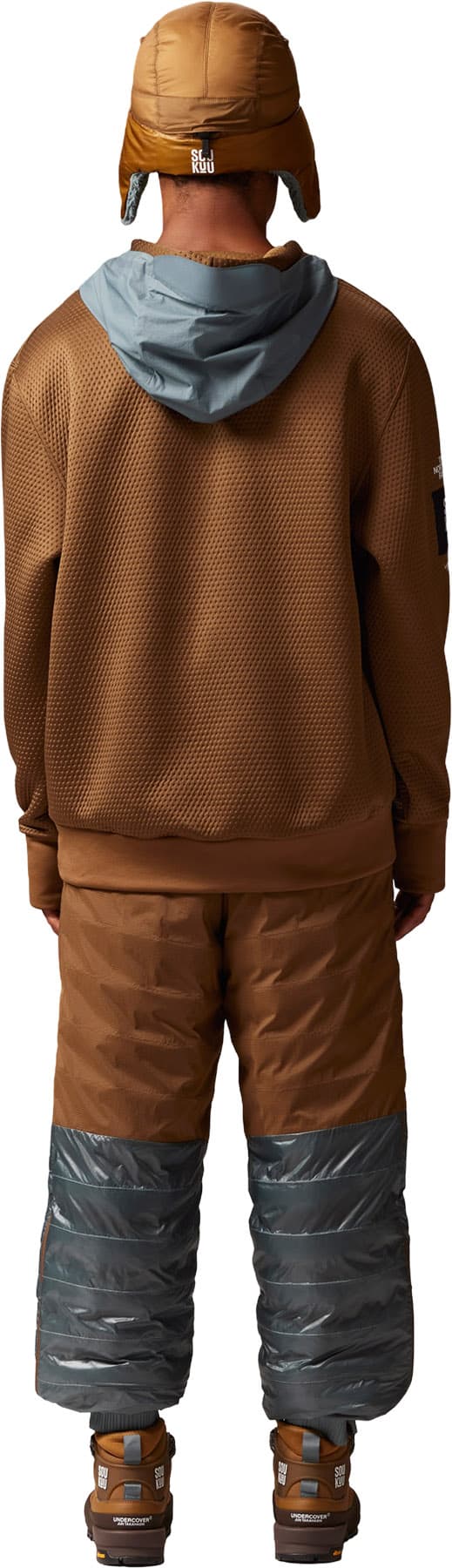 Product gallery image number 2 for product TNF X Project U Dotknit Double Hoodie - Men’s