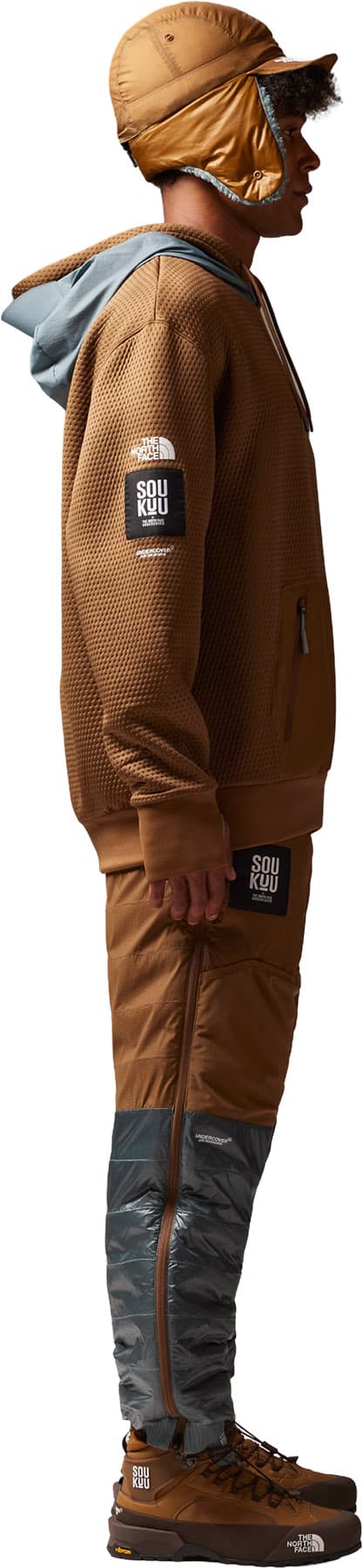 Product gallery image number 5 for product TNF X Project U Dotknit Double Hoodie - Men’s