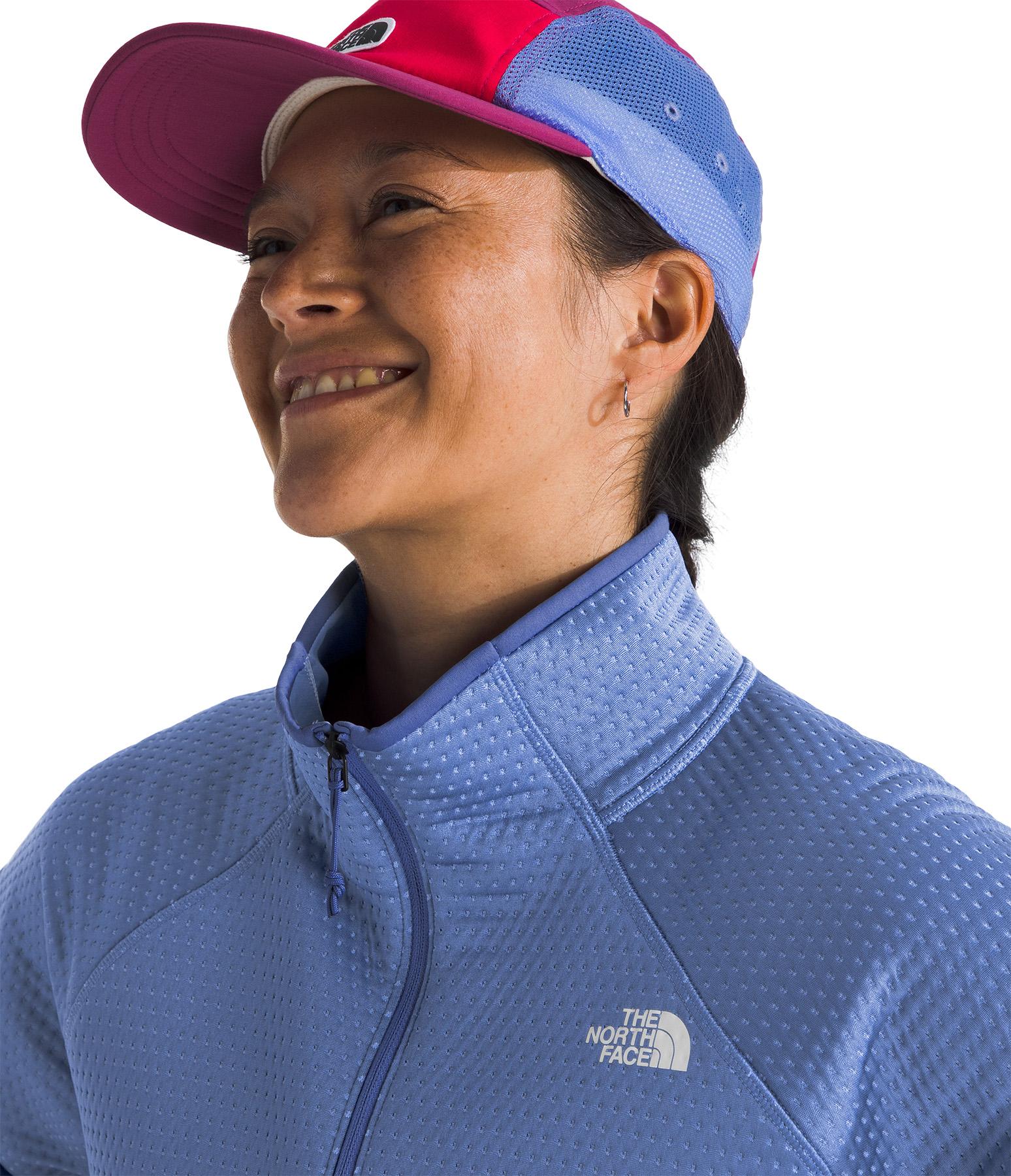 Numéro de l'image de la galerie de produits 2 pour le produit Chandail thermique en molleton à glissière ¼ DotKnit - Femme