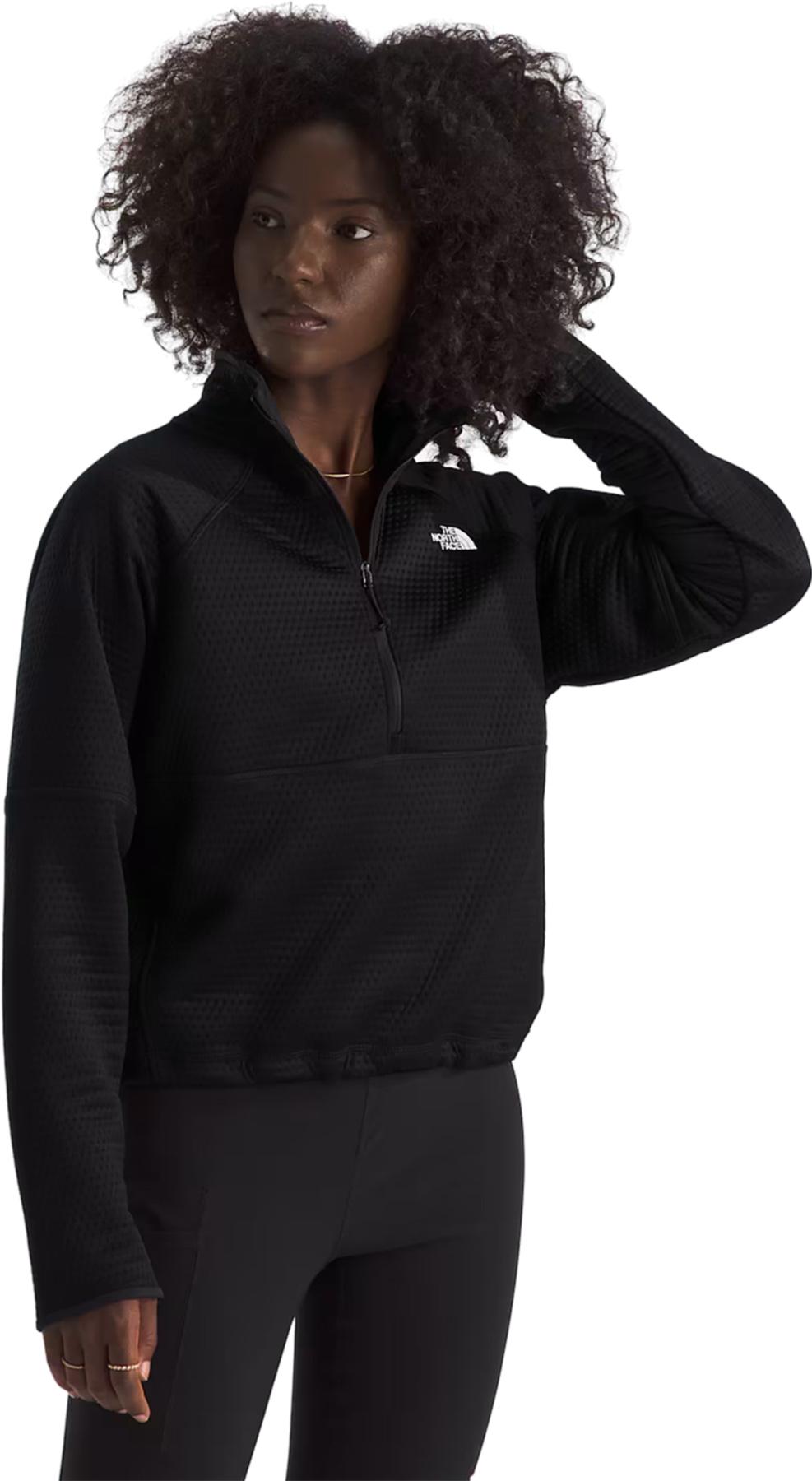Product gallery image number 4 for product DotKnit Thermal ¼-Zip Fleece Pullover - Women's