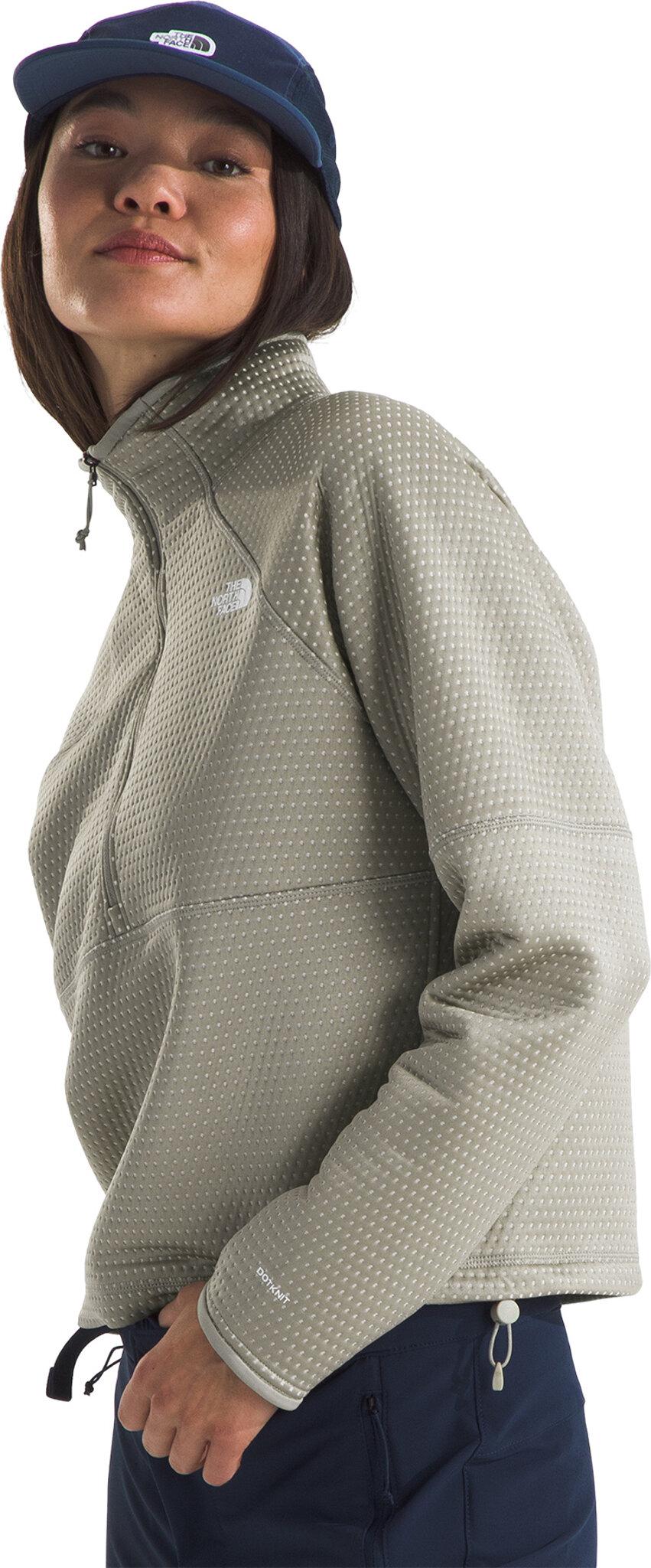 Product gallery image number 3 for product DotKnit Thermal ¼-Zip Fleece Pullover - Women's