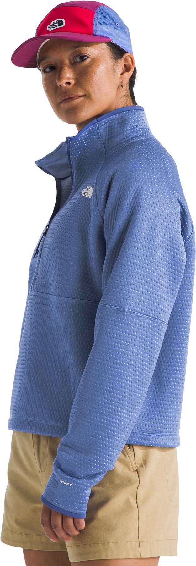 Numéro de l'image de la galerie de produits 4 pour le produit Chandail thermique en molleton à glissière ¼ DotKnit - Femme