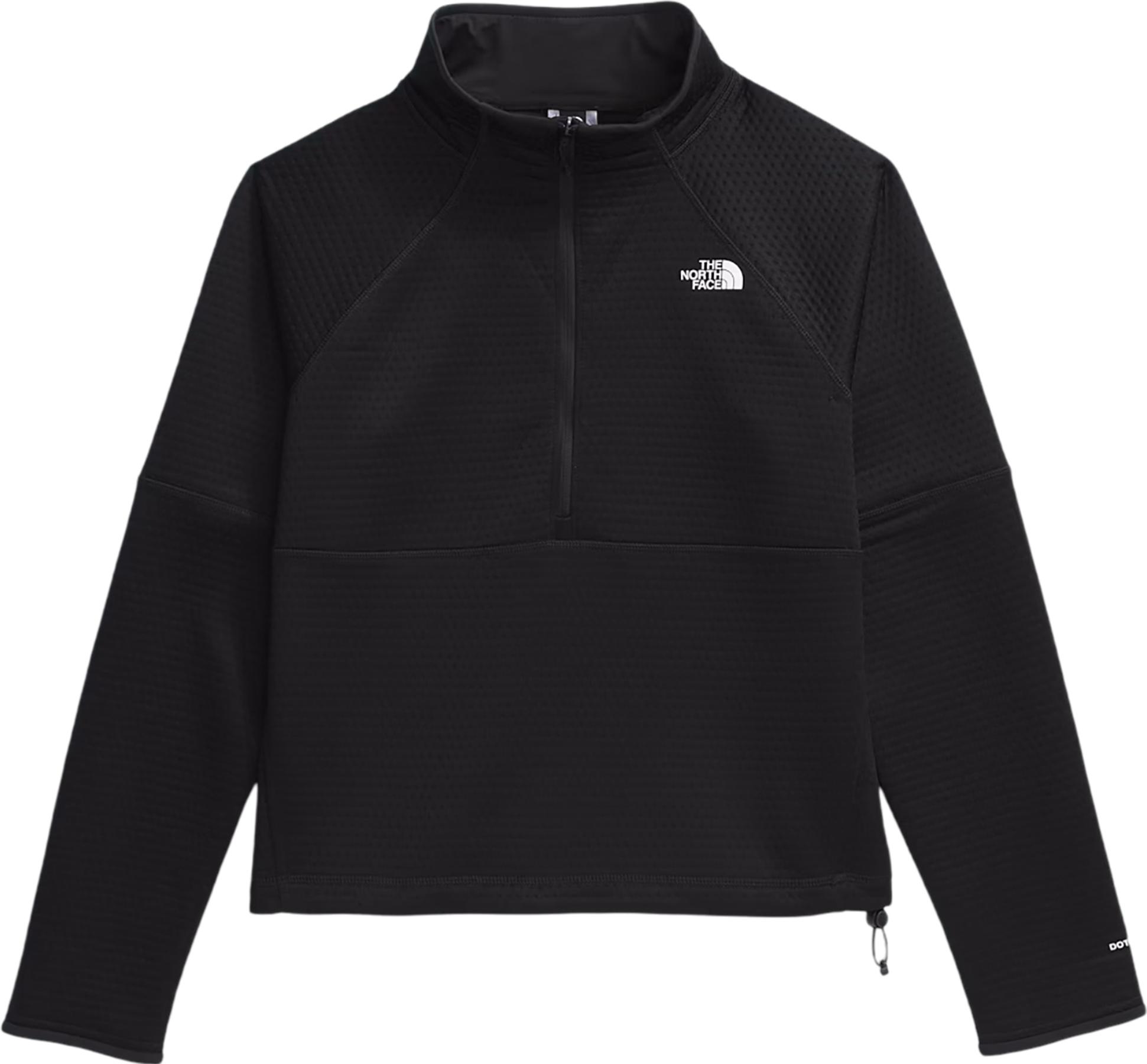 Image de produit pour Chandail thermique en molleton à glissière ¼ DotKnit - Femme