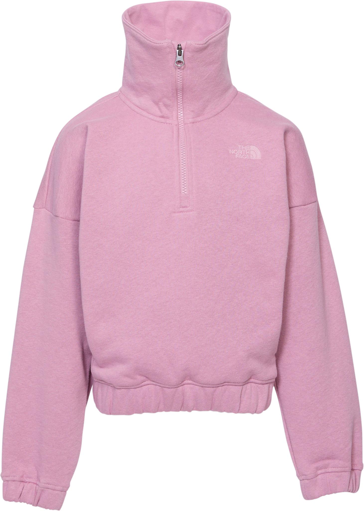 Numéro de l'image de la galerie de produits 1 pour le produit Chandail en molleton Camp à glissière un quart - Fille
