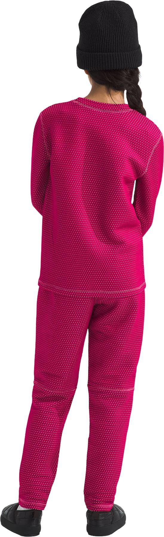 Product gallery image number 2 for product Ensemble couche de base pour le haut thermique DotKnit - Grand enfant