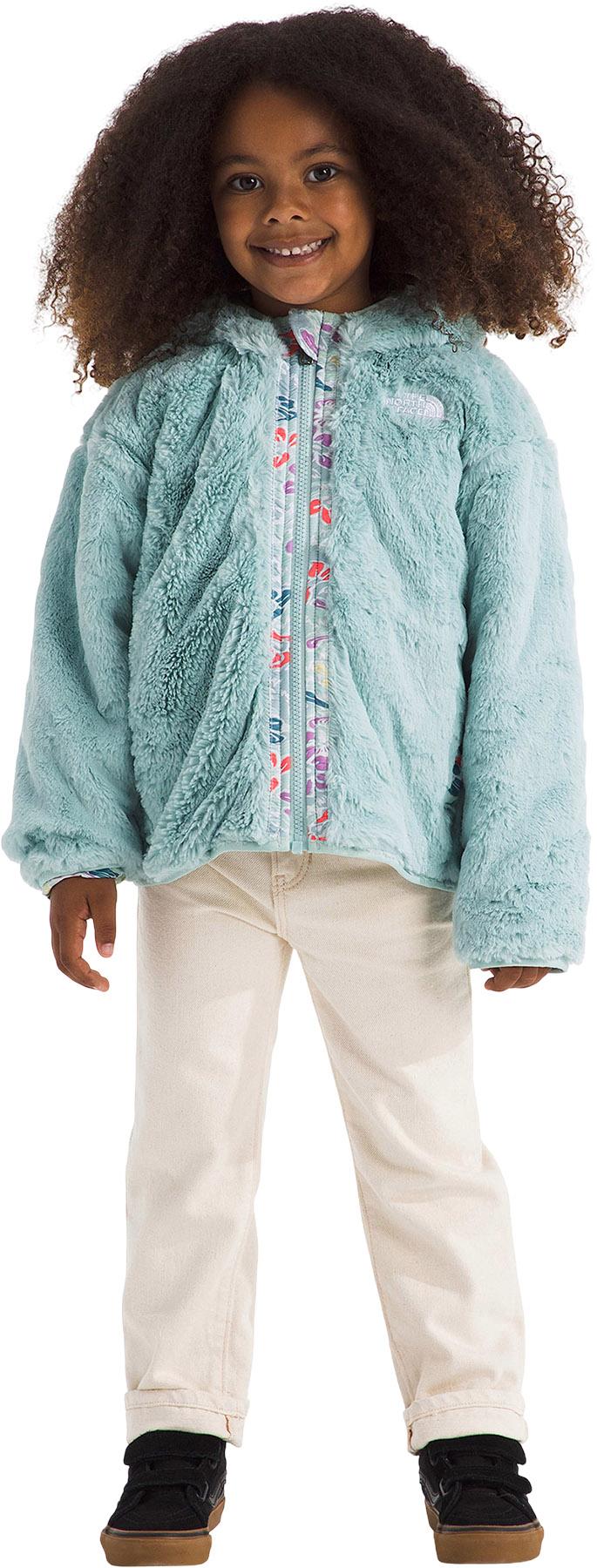 Product gallery image number 3 for product Manteau à capuchon à glissière pleine longueur réversible Shasta - Petit Enfant