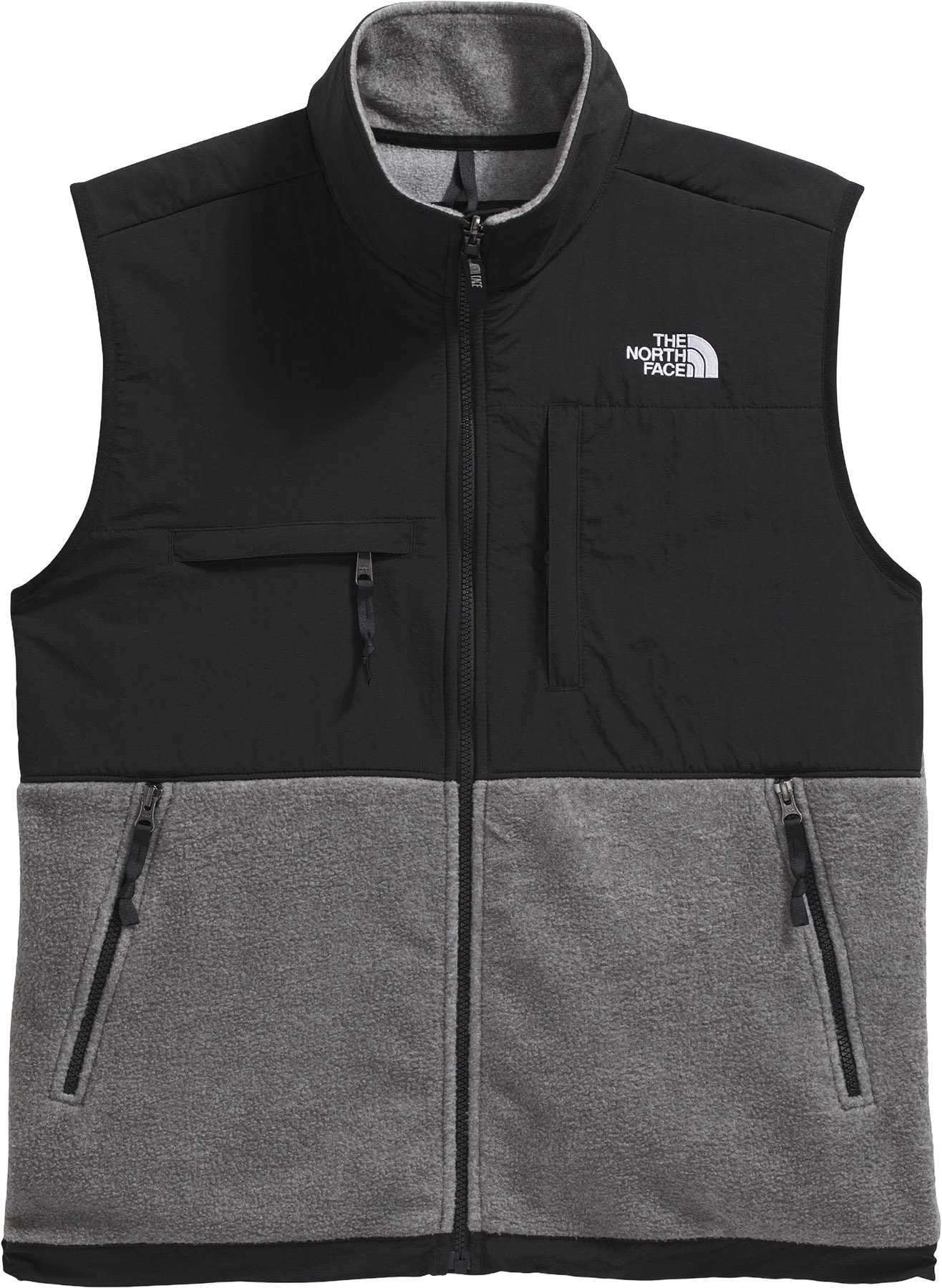 TNF Mid Grey Heather - TNF Black