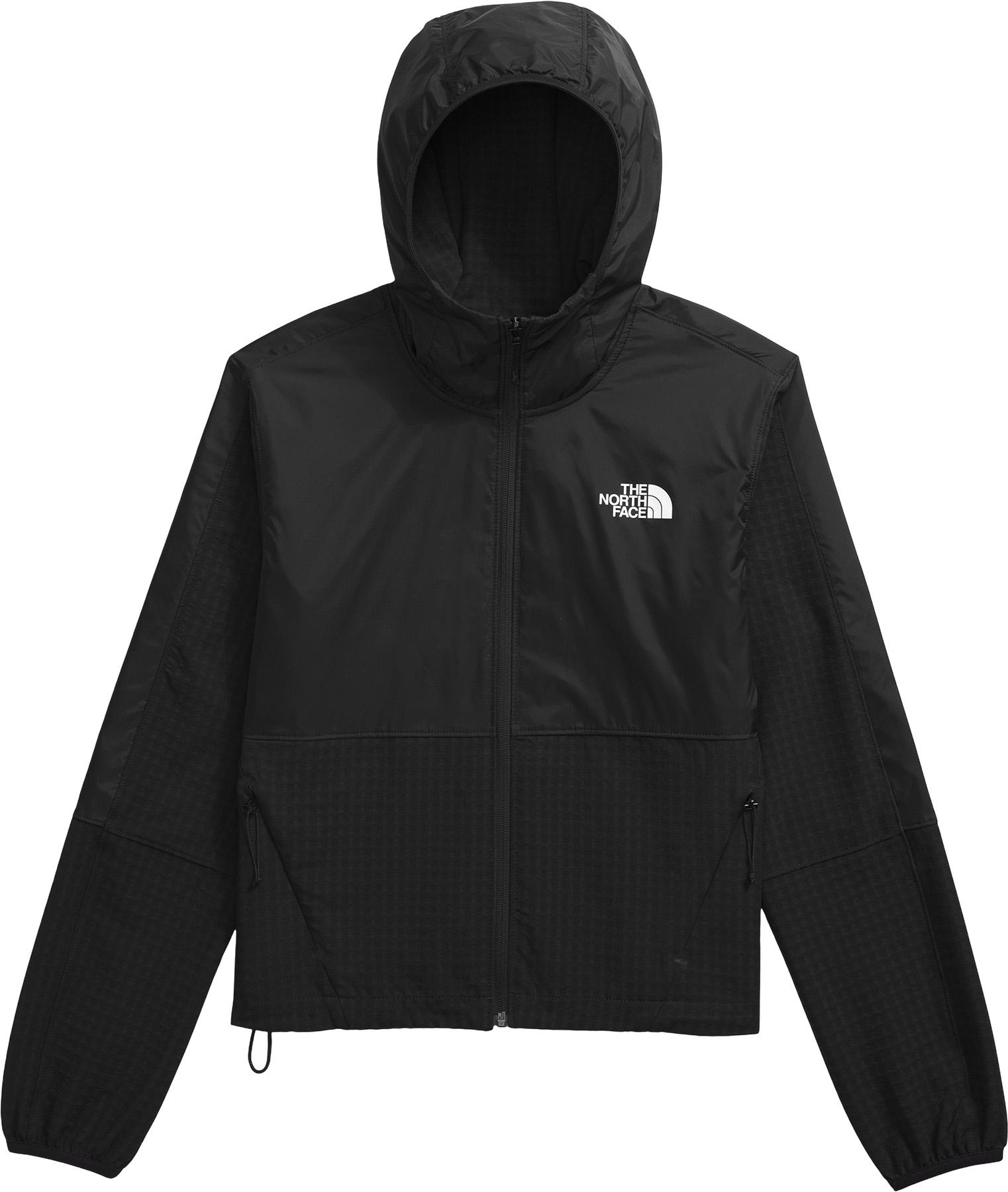 Image de produit pour Manteau à glissière pleine longueur hybride Tekware Grid - Femme