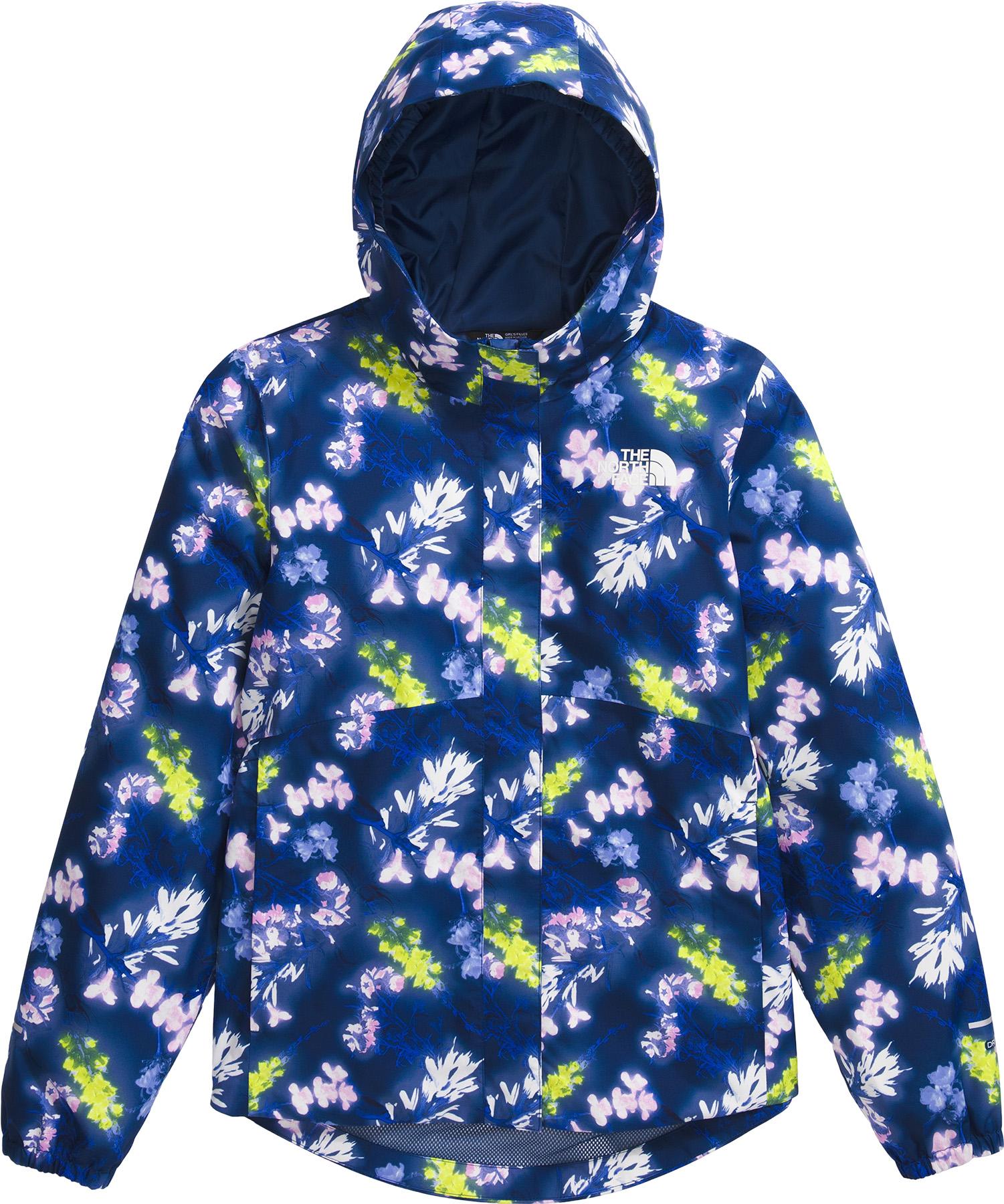 Estate Blue Florescent Floral Print