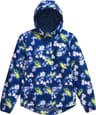 Couleur: Estate Blue Florescent Floral Print