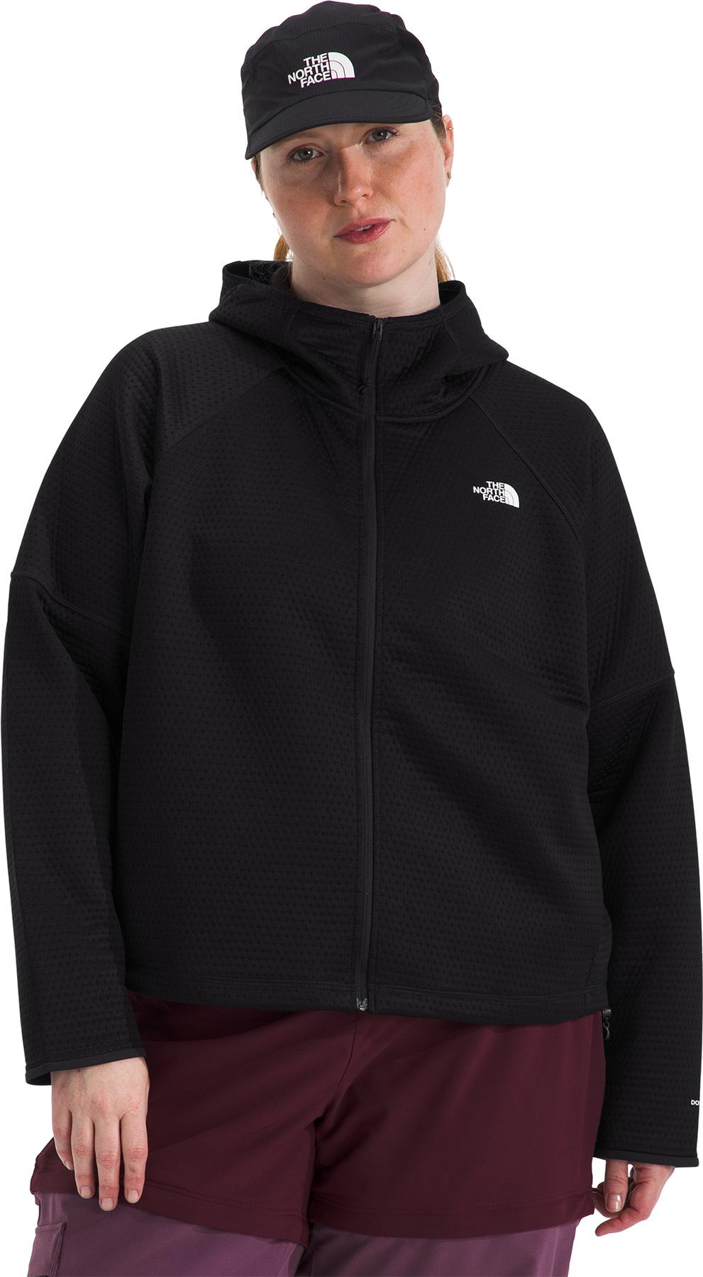 Product gallery image number 5 for product DotKnit Thermal Plus Size Full-Zip Hoodie - Women's