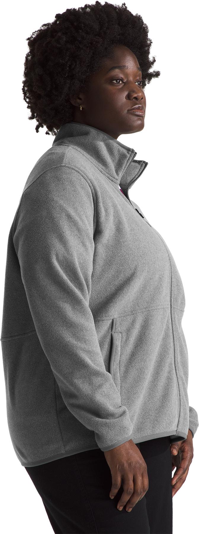 Numéro de l'image de la galerie de produits 2 pour le produit Manteau en molleton grande taille Glacier - Femme