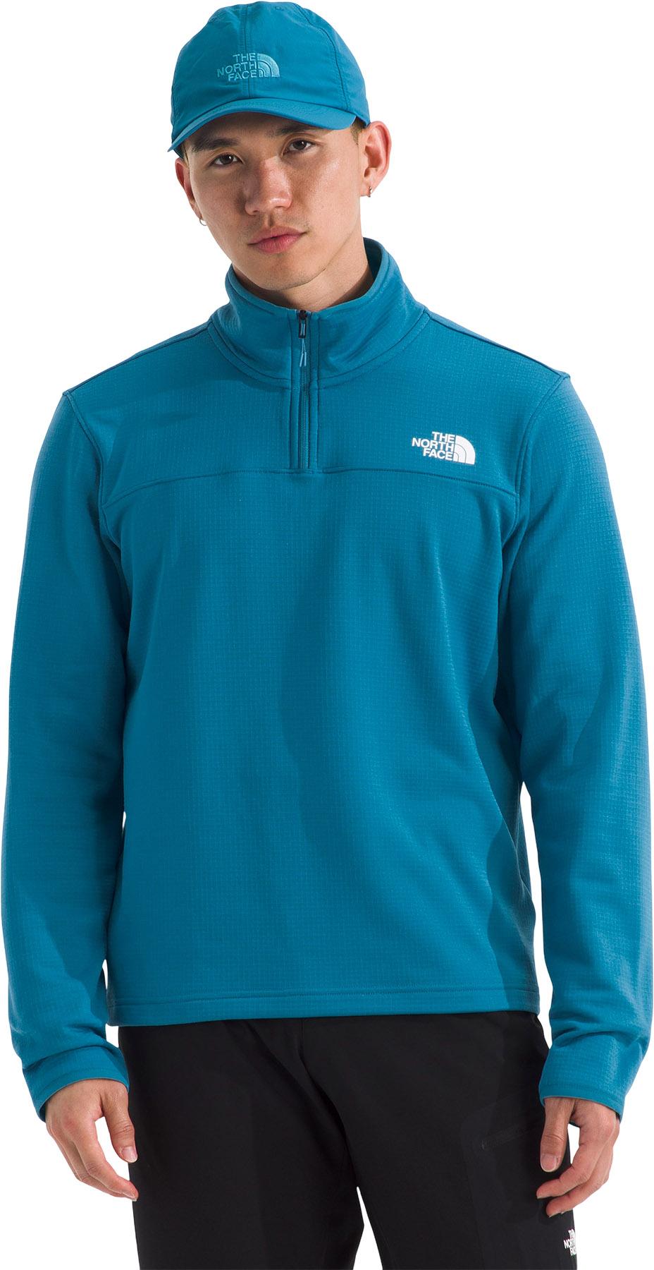 Product gallery image number 3 for product Cedar Trail Grid Fleece ¼-Zip Pullover - Men's