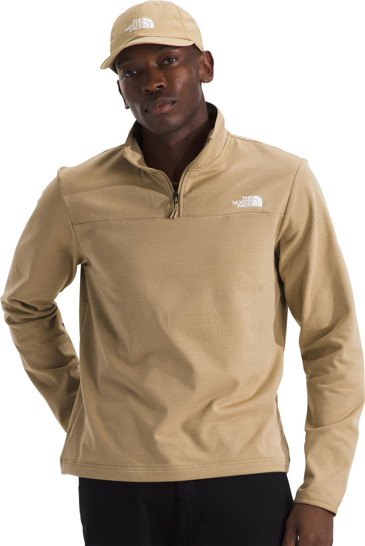 Product gallery image number 3 for product Cedar Trail Grid Fleece ¼-Zip Pullover - Men's