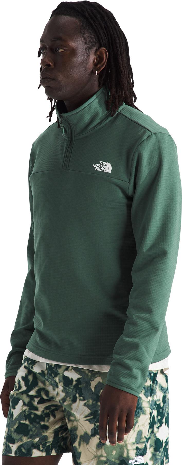 Numéro de l'image de la galerie de produits 4 pour le produit Chandail en molleton à glissière ¼ Cedar Trail Grid - Homme